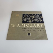 W. A. Mozart - Symfonie Č. 29 A Dur, K. 201 / Symfonie Č. 40 G Moll, K. 550